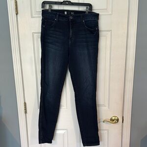 Kut from the Kloth Blue Skinny Jeans with Stretch